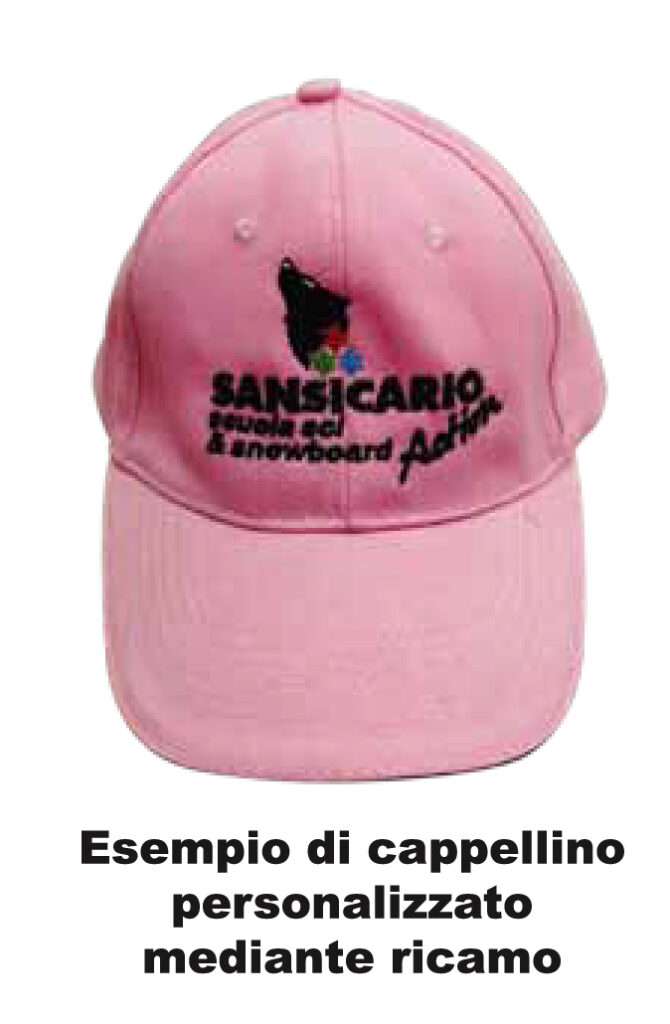 Cappellino personalizzato