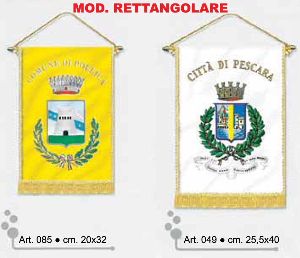 gagliardetto rettangolare